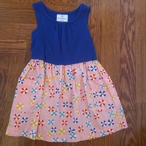 Hanna Andersson pinwheel pocket dress
